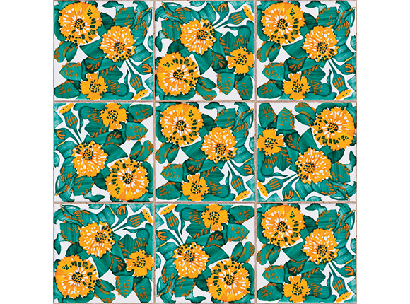 پوستر کاغذ دیواری Tiles 3000022