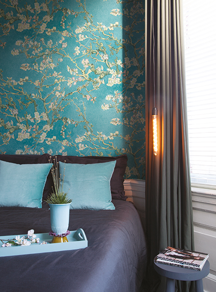 کاغذ دیواری ونگوگ اتاق خواب