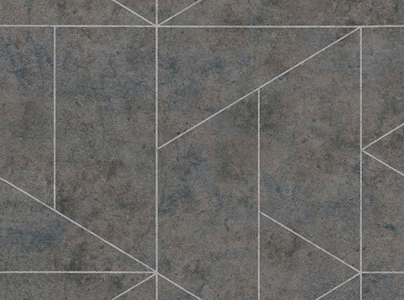 کاغذ دیواری مشکی با طرح هندسی آلبوم Material World