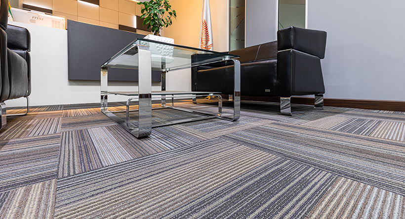 پروژه موکت تایل هواپیمایی سپهران