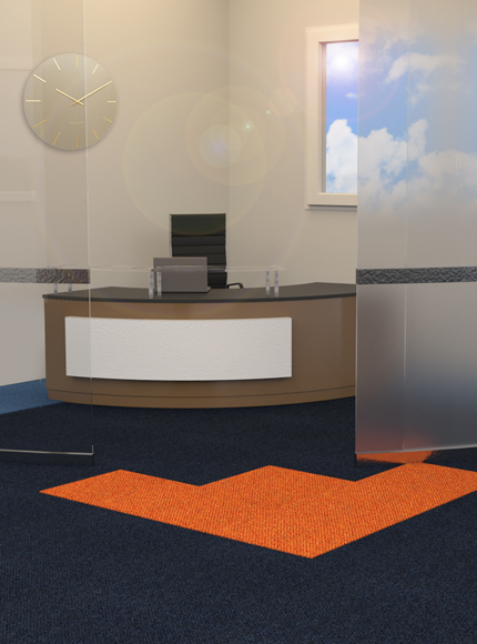 موکت تایل crative spark فضای اداری