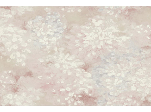 کاغذدیواری گلدار صورتی از آلبوم Brushstorke کد BR1990