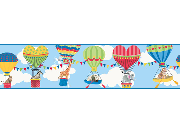 بردر کاغذدیواری کودکانه مناسب مهدکودک Growing up Kids