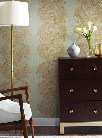 آلبوم کاغذ دیواری East Village با طرح های داماسک بی نظیر