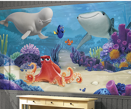 پوستر کودکانه حیوانات دریایی