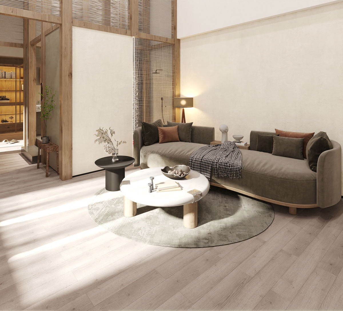 کشیدن وسایل سنگین بر روی لمینت باعث ایجاد خط و خش بر روی سطح آن می شود