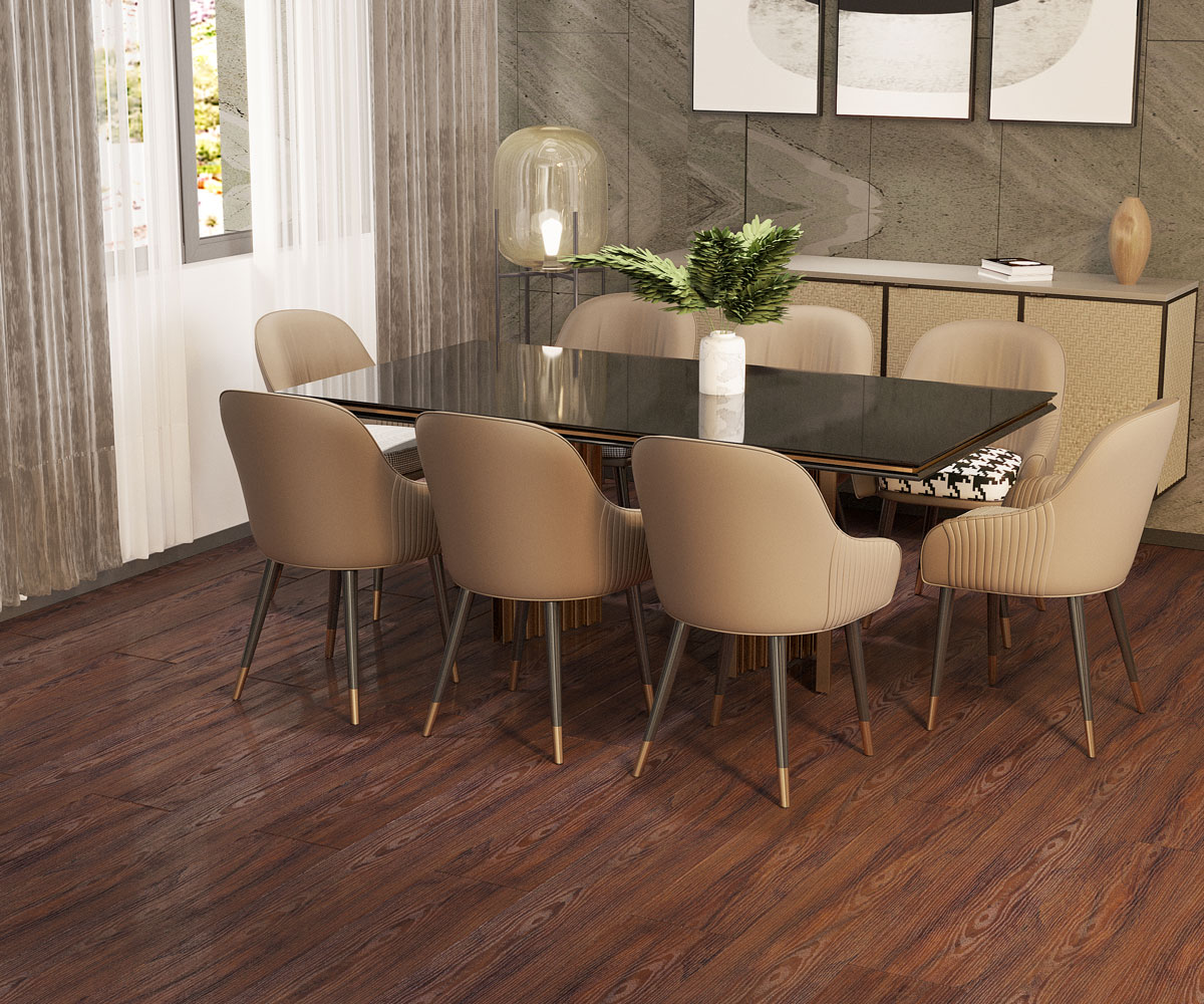 کفپوش های با رنگ تیره می توانند به گرمی فضای منزل شما کمک کنند