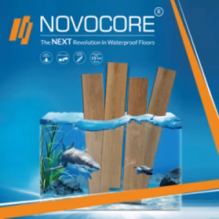 کفپوش SPC ضدآب NOVOCORE مدل Eternal Oak