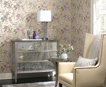کاغذ دیواری Luminous lavender