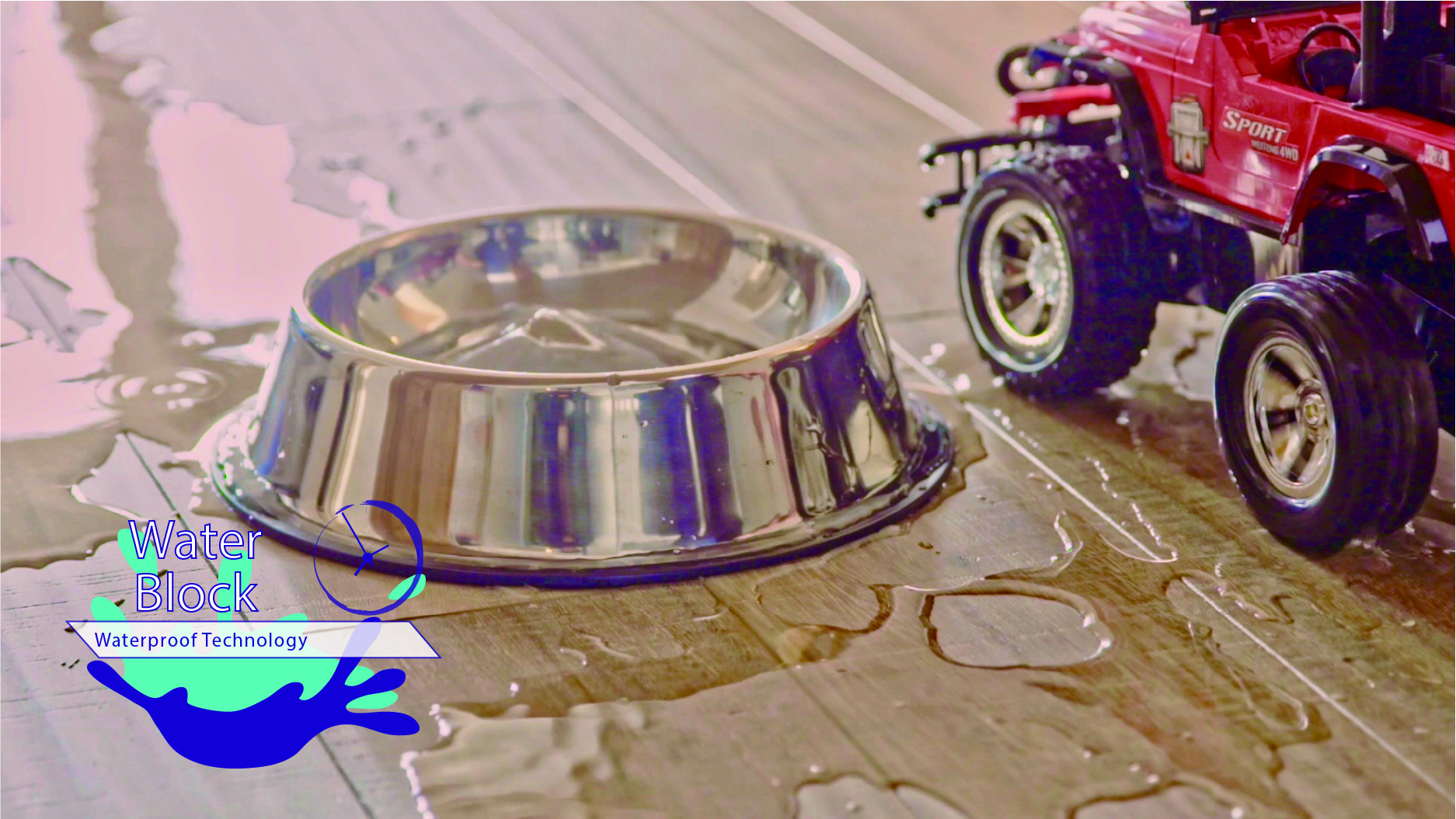 چرا کفپوش ARF در برابر آب مقاوم است؟