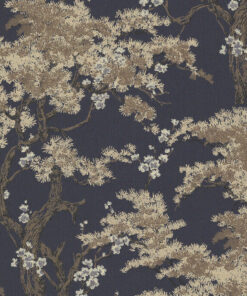 کاغذ دیواری مشکی از آلبوم RoseMoreبا طرح گل