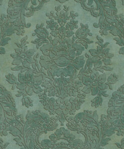 کاغذدیواری طرح داماسک از آلبوم Palazzo رنگ سبز