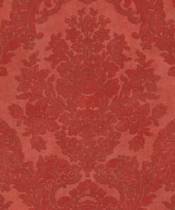 کاغذدیواری طرح داماسک از آلبوم Palazzo رنگ قرمز