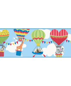 بردر کاغذدیواری کودکانه مناسب مهدکودک Growing up Kids
