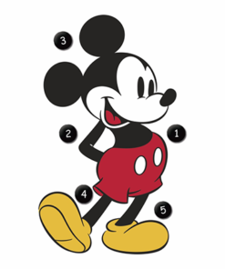 پوستر و استیکر Star Wars RMK3259GM