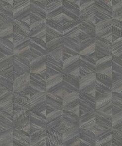 کاغذ دیواری MUSE طرح دار خاکستری
