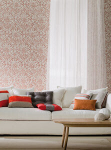 اتاق پذیرایی کاغذ دیواری