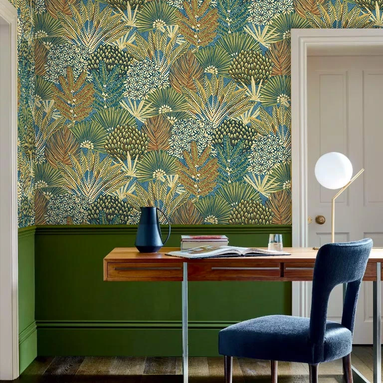 کاغذدیواری استوایی در هوم آفیس