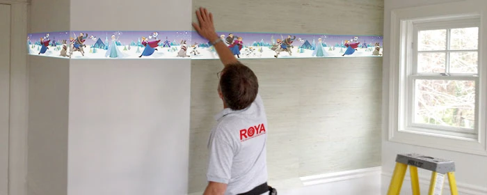 آموزش نصب بوردر کاغذ دیواری